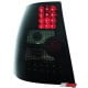 LAMPY TYLNE LED VW BORA VARIANT+GOLF IV VARIANT CZARNE / DYMIONE