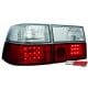 LAMPY TYLNE LED VW CORRADO 88-95 CZERWONE/PRZEŹROCZYSTE