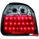 LAMPY TYLNE LED VW GOLF III 91-98 CZARNE