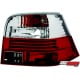 LAMPY TYLNE VW GOLF IV 97-04 CZERWONE/PRZEŹROCZYSTE