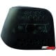 LAMPY TYLNE LED VW GOLF IV 97-04 CZARNE/DYMIONE