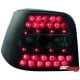 LAMPY TYLNE LED VW GOLF IV 97-04 CZARNE/DYMIONE