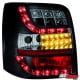 LAMPY TYLNE LED VW PASSAT 3BG 00-04 CZARNE + KIERUNKOWSKAZ LED