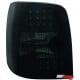 LAMPY TYLNE LED VW PASSAT 3B VARIANT 97-01 CZARNE/DYMIONE