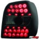 LAMPY TYLNE LED VW POLO 6N 95-97 CZARNE/DYMIONE