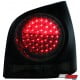 LAMPY TYLNE LED VW POLO 9N 3+5D 11.01-05.09 CZARNE DYMIONE