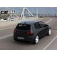 LAMPY TYLNE CARDNA LED VW GOLF V 03-09 LIGHTBAR CZARNE/DYMIONE
