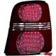 LAMPY TYLNE LED VW TOURAN 2003+ CZERWONE/PRZEŹROCZYSTE