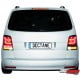 LAMPY TYLNE LITEC VW TOURAN 2003+ CZERWONE/DYMIONE