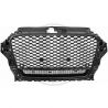 ATRAPA PRZEDNIA GRILL AUDI A3 12-16 RS3 LOOK CZARNY / CHROM