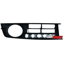 MODULITE ŚWIATŁA DO JAZDY DZIENNEJ AUDI A4 8E 01-05 Z SWIATŁEM PRZECIWMGIELNYM CZARNE
