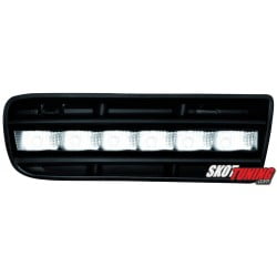 MODULITE ŚWIATŁA DO JAZDY DZIENNEJ VW GOLF IV 97-04 CZARNE