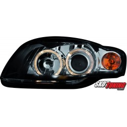 REFLEKTORY AUDI A4 B7 04-08 CZARNE