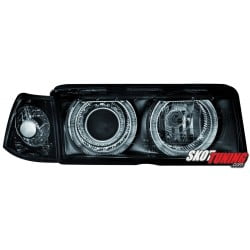 REFLEKTORY BMW E36 SEADN 92-98 CZARNE