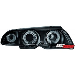 REFLEKTORY LED BMW E46 SEDAN 98-01 CZARNE