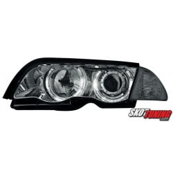 REFLEKTORY LED BMW E46 SEDAN 98-01 CZARNE