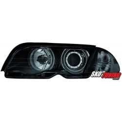 REFLEKTORY LED BMW E46 SEDAN 98-01 CZARNE