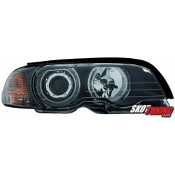 REFLEKTORY LED BMW E46 COUPE CABRIO 98-01 CZARNE