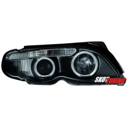 REFLEKTORY LED BMW E46 SEDAN 01-04 CZARNE 7-LOOK