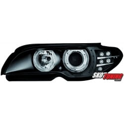 REFLEKTORY LED BMW E46 COUPE 03-06 CZARNE