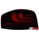 LAMPY TYLNE CARDNA LED AUDI A3 8P 03-09 CZARNE/CZERWONE/DYMIONE