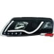 DRL EVO REFLEKTORY AUDI A6 4F 04-07 ŚWIATŁA DZIENNE CZARNE