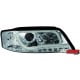 DRL EVO REFLEKTORY AUDI A6 4B 97-01 CHROM