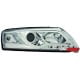 DRL EVO REFLEKTORY AUDI A6 4F 04-07 CHROM