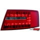 LAMPY TYLNE LED AUDI A6 4F SEDAN 04-08 CZERWONE/DYMIONE