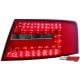 LAMPY TYLNE LED AUDI A6 4F SEDAN 04-08 CZERWONE/DYMIONE