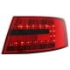LAMPY TYLNE LED AUDI A6 4F SEDAN 04-08 CZERWONE/DYMIONE