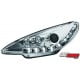 DRL REFLEKTORY PEUGEOT 206 98-07 CHROM