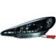 DRL REFLEKTORY PEUGEOT 207 06-10 CZARNE