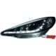 DRL REFLEKTORY PEUGEOT 207 06-10 CZARNE