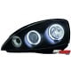 REFLEKTORY CCFL OPEL CORSA C 01-06 CZARNE