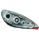 REFLEKTORY PEUGEOT 307 01-04.05 RINGI CHROM