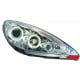 REFLEKTORY PEUGEOT 307 01-04.05 RINGI CHROM