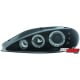 REFLEKTORY RENAULT MEGANE 99-02 RINGI CZARNE