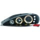 REFLEKTORY RENAULT MEGANE 99-02 RINGI CZARNE