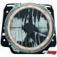 REFLEKTORY VW GOLF II 83-93 CHROM/CZARNE Z RINGIEM