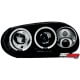 REFLEKTORY VW GOLF IV 97-04 CZARNE Z RINGAMI
