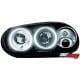 REFLEKTORY CCFL VW GOLF IV 97-04 Z RINGAMI CZARNE