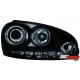 REFLEKTORY VW GOLF V 03-09 CZARNE Z RINGAMI