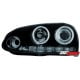 REFLEKTORY CCFL VW GOLF V 03-09 CZARNE Z RINGAMI