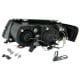 REFLEKTORY VW PASSAT 3B 96-00 CZARNE RINGI LIGHTBAR