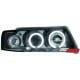 REFLEKTORY CCFL VW PASSAT 3B 96-00 CZARNE RINGI