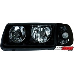 REFLEKTORY VW POLO 6N 95-98 CZARNE