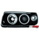 REFLEKTORY CCFL VW POLO 6N 95-98 CZARNE RINGI