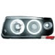 REFLEKTORY CCFL VW POLO 6N 95-98 CZARNE RINGI