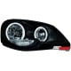 REFLEKTORY VW POLO 9N3 05.05-09 RINGI CZARNE